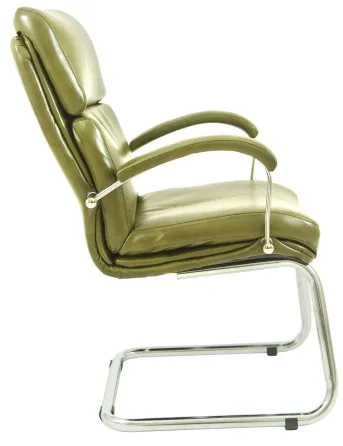 Офісне Конференційне Крісло Richman Dakota Madras Olive CF Хром Оливковий Київ
