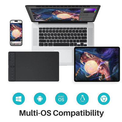 Графический планшет Huion Inspiroy 2 M (H951P) Винница - изображение 6