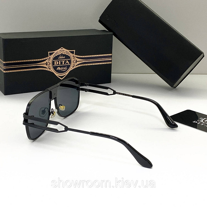 Чоловічі сонцезахисні окуляри Dita (9005) black Київ - фото 3