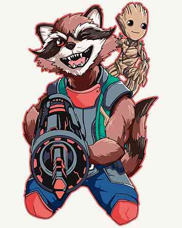 Картина по номерам 