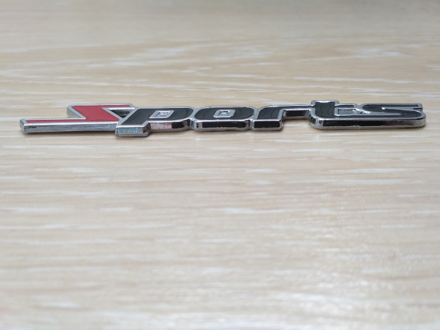 Наклейка Sports Металева на авто чи мото Київ - фото 7