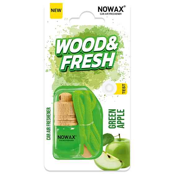 Ароматизатор повітря в блістері Nowax Wood&Fresh - Green Apple Львів