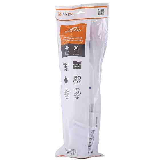 Двухфункціональний зливний клапан K.K.POL 3/6л BIS(350/ZSD/207-00-T0) Луцьк