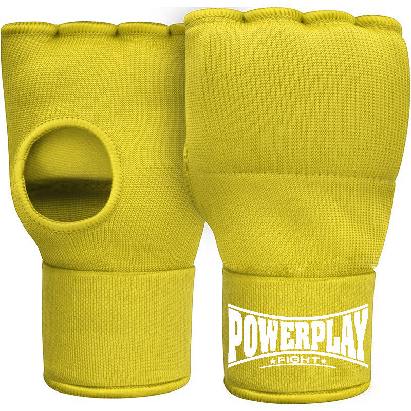 Бинти-рукавиці PowerPlay 3096 з гелевими подушечками Оливкова M Кам'янське - фото 1