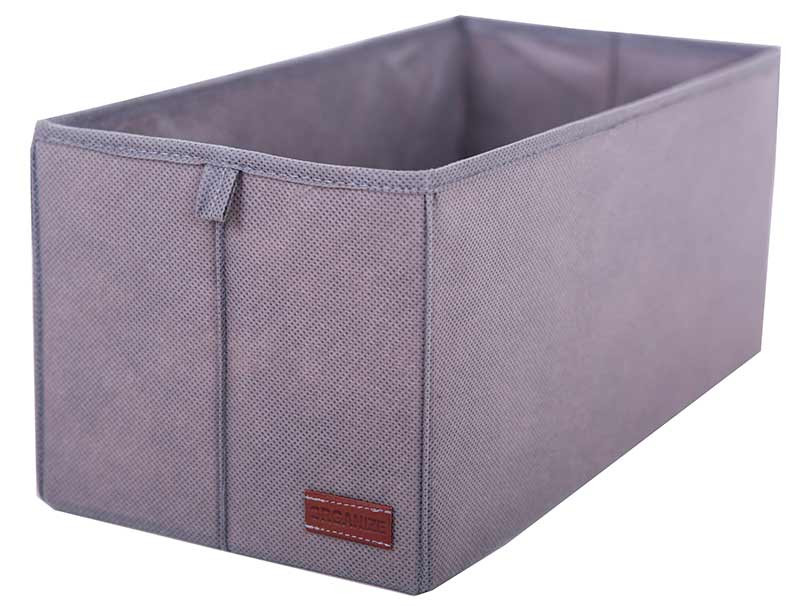 Комплект коробок для хранения вещей в шкафу KHY-grey (Серый) Сумы - изображение 5