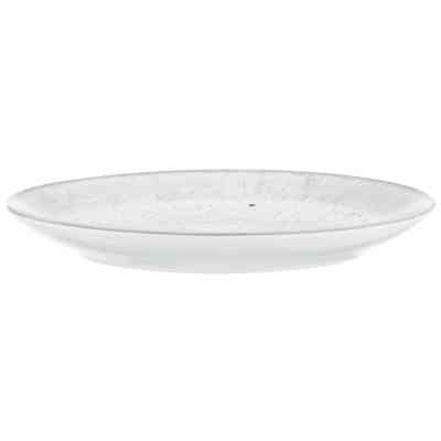 Тарілка Ardesto Siena, 19см, порцеляна, біло-сірий (AR2919SW) Вінниця
