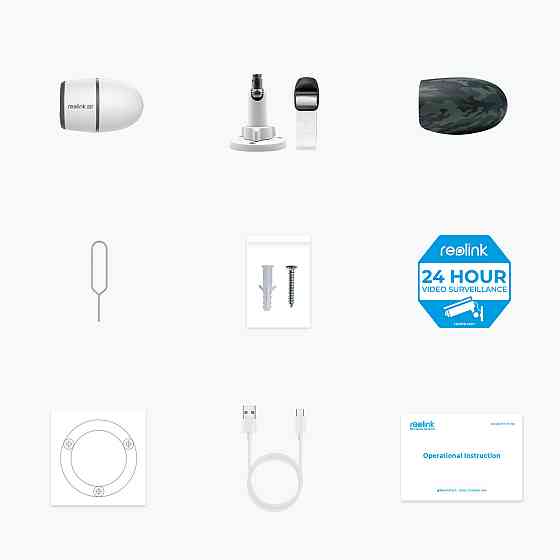 IP камера Reolink Go Series G340 (Go Ultra) ( white ) Харків