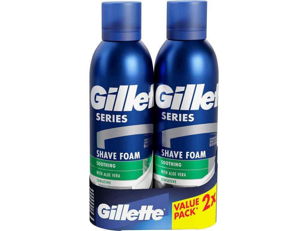 Пена для бритья 200мл 11 Пена д/г Успокаивающая Series для мужчин ТМ GILLETTE Киев - изображение 1