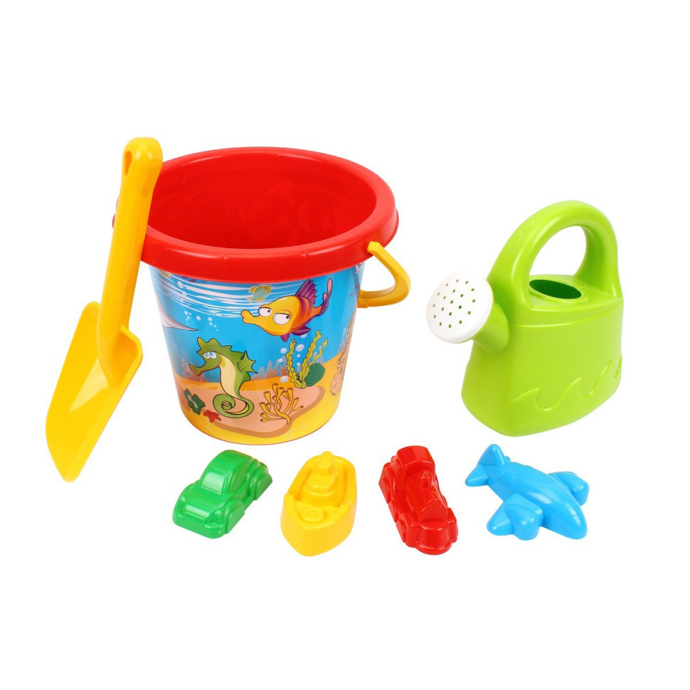 Іграшка "Набір пісочний 4" 0090TXK-2 з лійкою Вінниця - фото 1