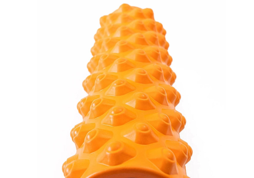 EasyFit Масажний ролик EasyFit Grid Roller Extreme 45 см Помаранчевий Коломыя - изображение 3