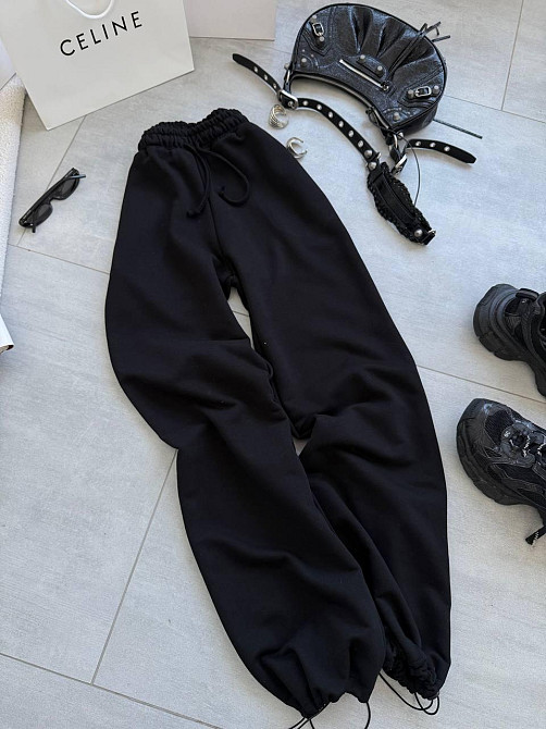 Жіночі базові штани - джогери турецька петля пен'є Одеса - фото 2