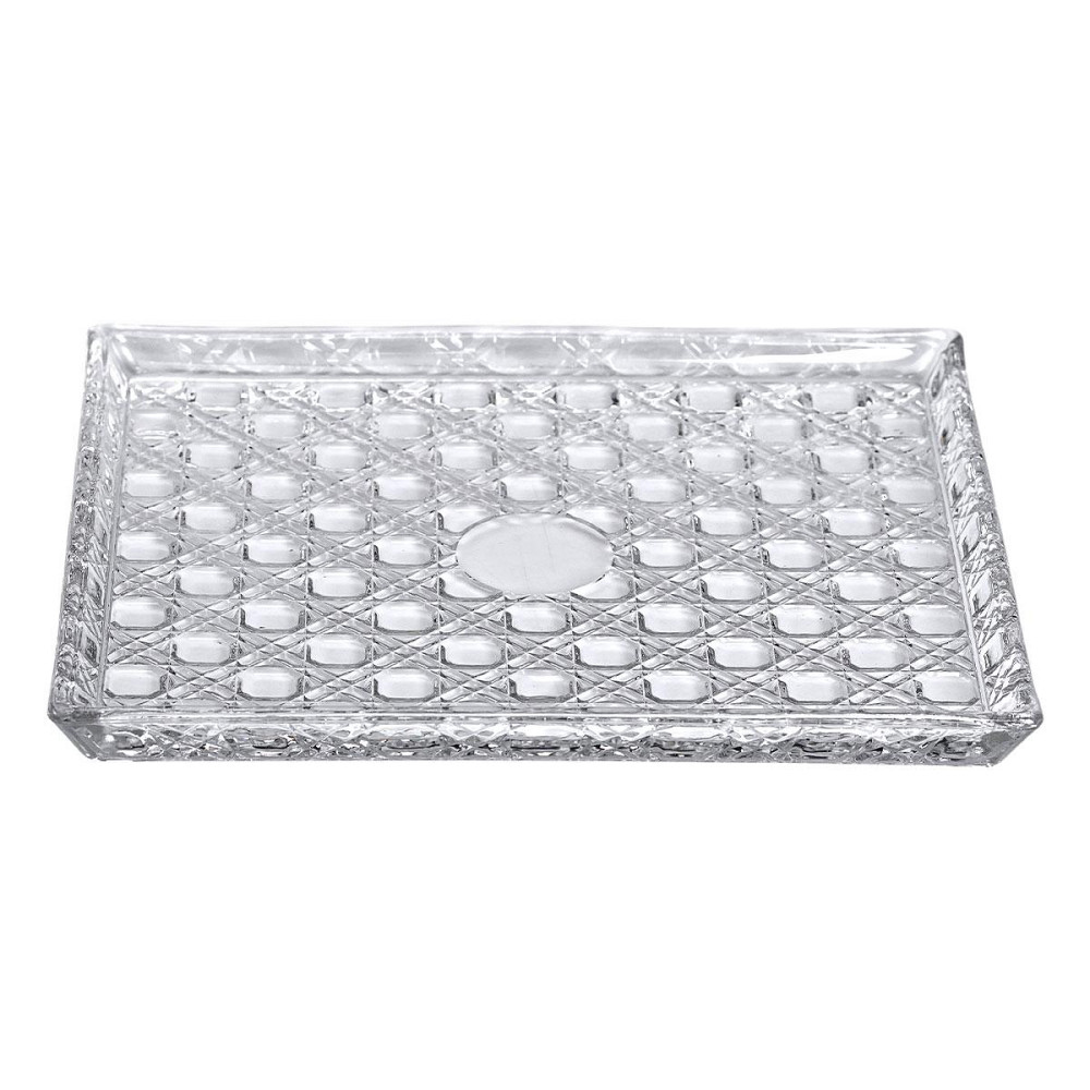 Скляне блюдо для закусок Lirmartur 24,5x20,5 см Київ - фото 4