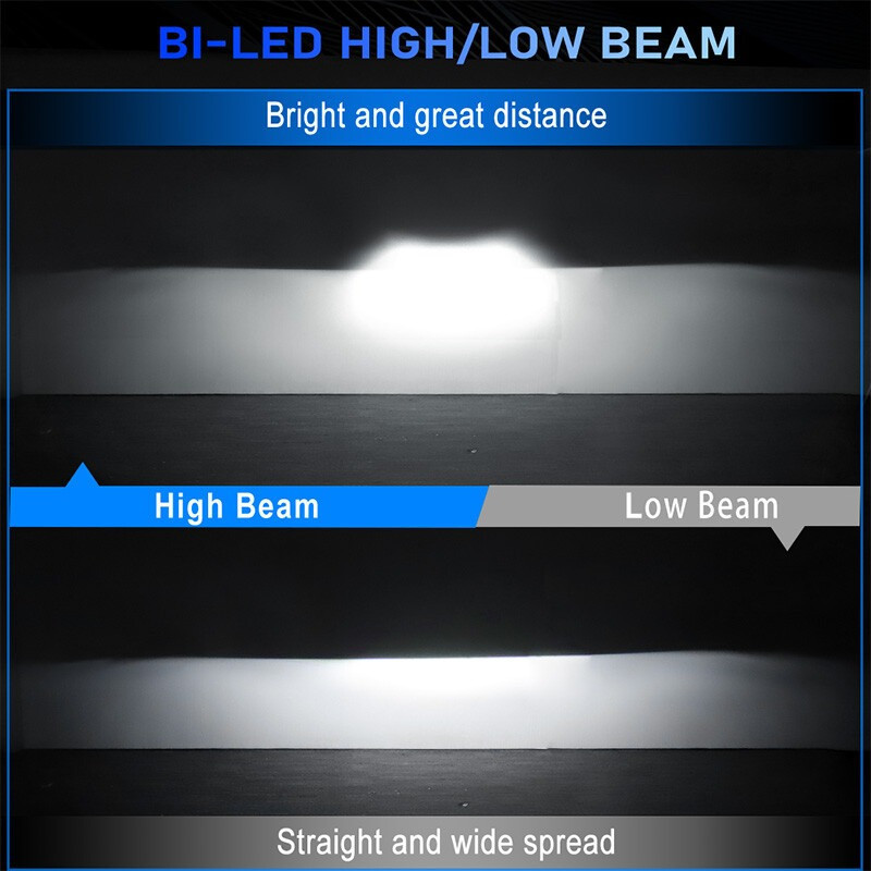 Туманки 2.0" Bi-LED Fog Projector Lens 6000K For Toyota Corolla Sienna C-HR Fortuner Харків - фото 5