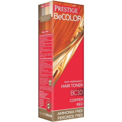 Відтінковий бальзам Vip's Prestige BeColor BC10 - Мідно-червоний 100 мл (3800010507684) Вінниця - фото 1