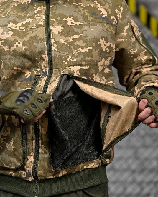 Летняя тактическая ветровка OBLIVION AVIATOR  пиксель   ДЛ7215 Одесса - изображение 6