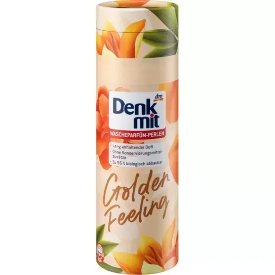 Ополіскувач Парфум для прання Золоте відчуття Denkmit, 275 г (Німеччина) Denkmit Wäscheparfüm Perlen Golden Feeling, 275 g Київ
