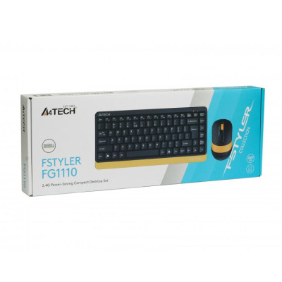 Комплект A4Tech FG1110 Wireless Bumblebee (4711421987752) Вінниця - фото 7