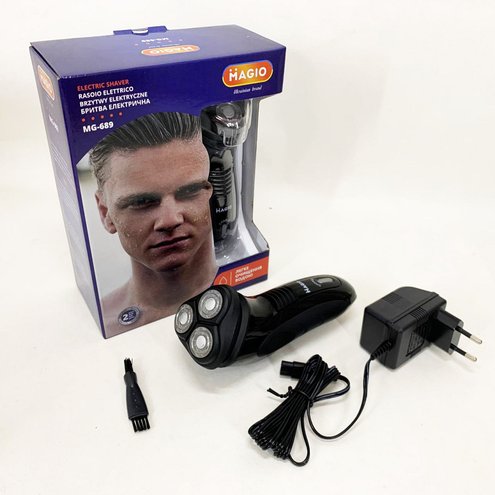 Акумуляторний прилад для видалення волосся, Професійна бритва для чоловіків, Бритва сітчаста професійна LR-64 Львів - фото 10