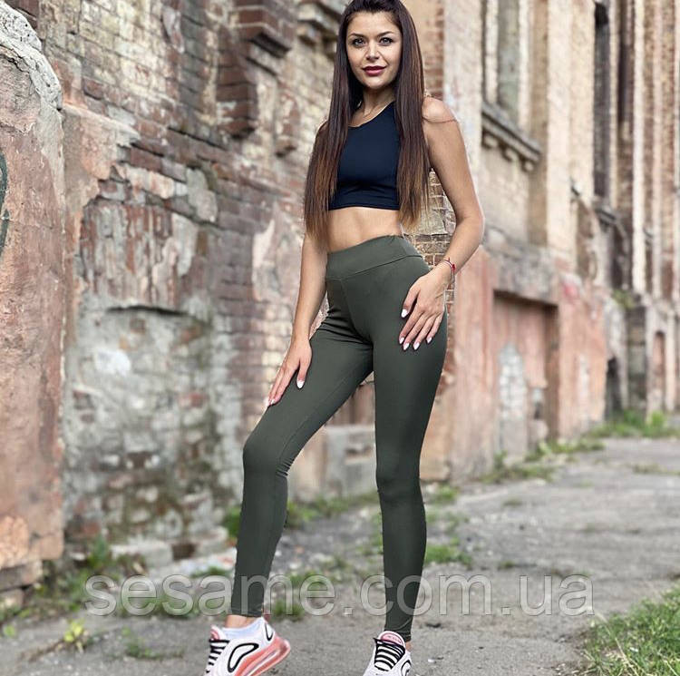 Лосини на високій посадці та поясом на гумці Харків - фото 3