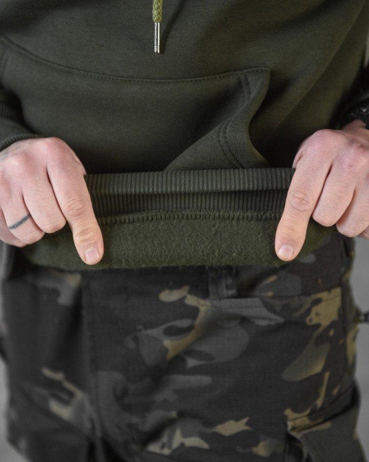 Худи CELEO на флисе  олива diner  ВТ3889 Одесса - изображение 8