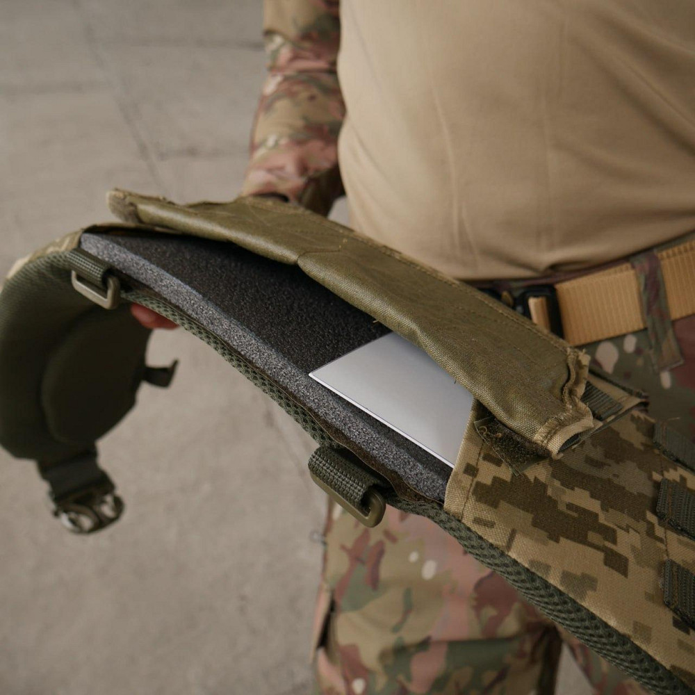 Військовий РПС піксель із стрічками молле матеріал Cordura розвантажувальний пояс без ремінів рпс  із стрічками молле     WAR Львів - фото 2