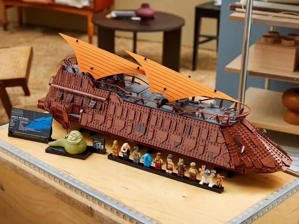 Конструктор Star Wars Вітрисна баржа Джабби, 3942 деталей сумісний із lego-лого Київ - фото 8