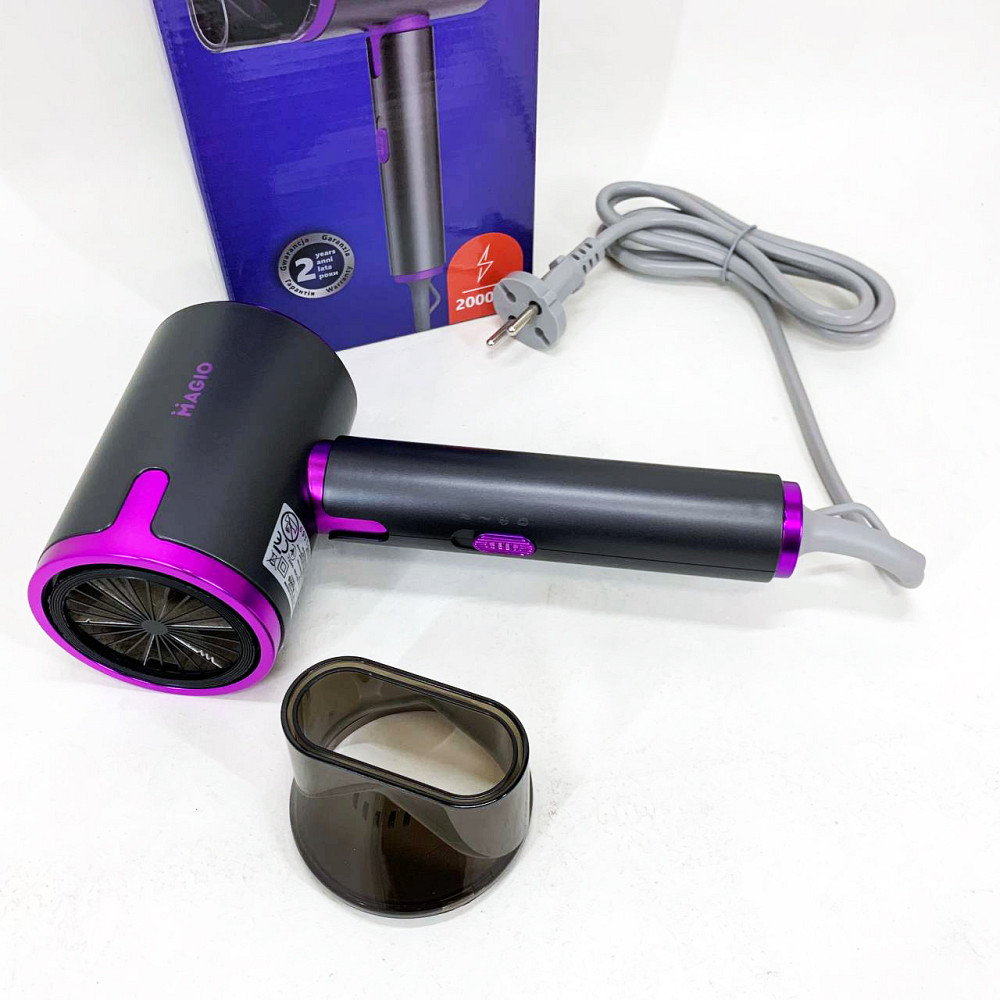 Фен з регулюванням температури для укладання, Жіночий професійний фен для укладання волосся VY-23 Івано-Франківськ - фото 8