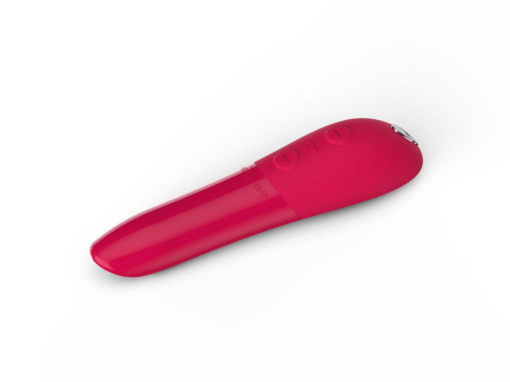 Потужна віброкуля Tango X Cherry Red by We-Vibe, 7 режимів вібрації, 8 рівнів інтенсивності Sex Aura Київ - фото 1