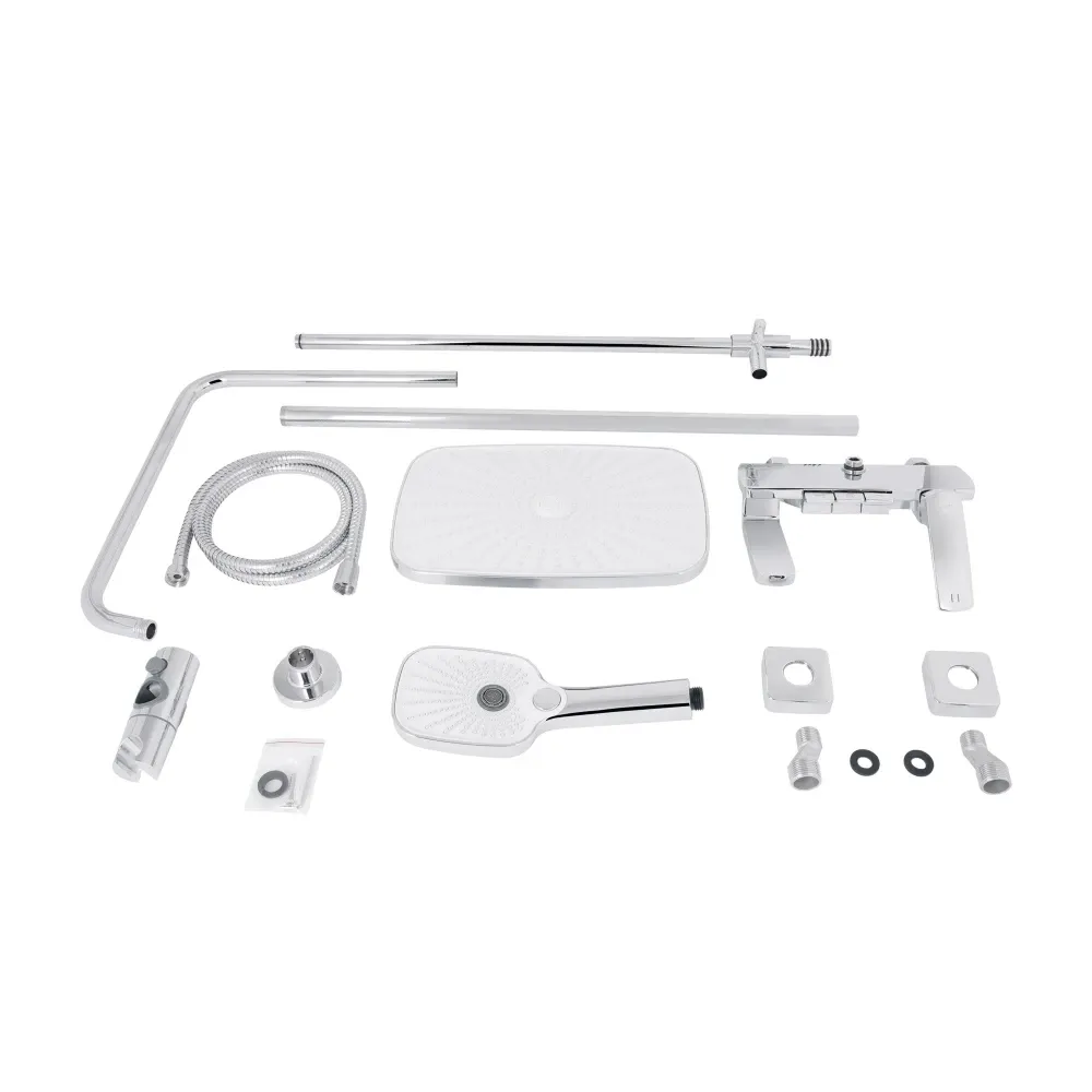 Душова система універсальна Qtap Tern на три споживачі (з виливом) QTTER111CRM47591 Chrome Київ - фото 9