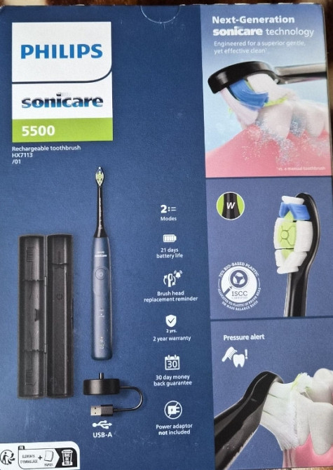 Зубная щетка электрическая Philips Sonicare HX7113/01 серии 5500 Харьков - изображение 3