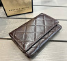 Жіночий чорний гаманець невеликого розміру з натуральної шкіри з монетницею Marco Coverna W 003 Шоколад