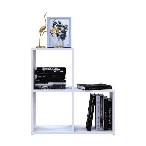 Стелаж Doros Степ 2х2 Білий відкритий 69х28.8х71.4 DRS-011760 (41516156) Дніпро