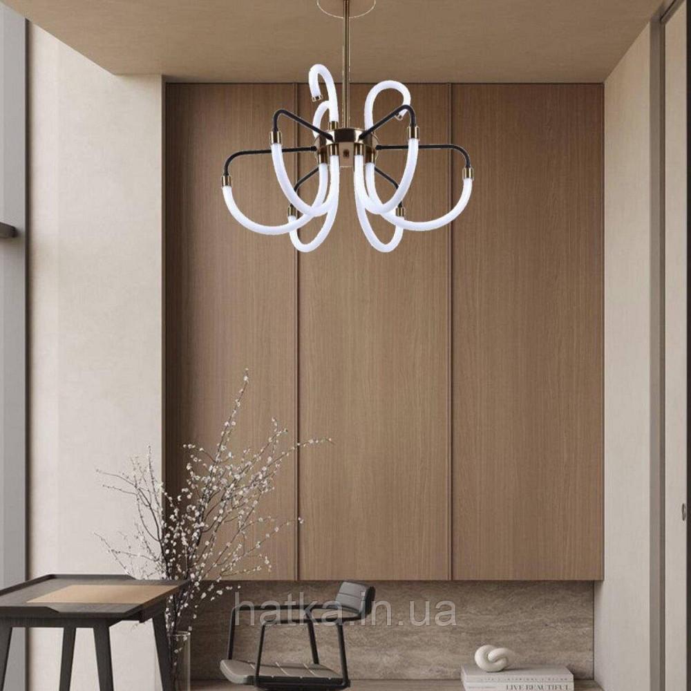 Світлодіодна акрилова люстра Sirius N 3909-6 87W Київ - фото 3