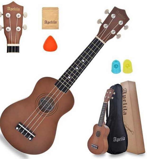 Укулеле сопрано (гавайская гитара) APELILA (Комплект). Харьков - изображение 8