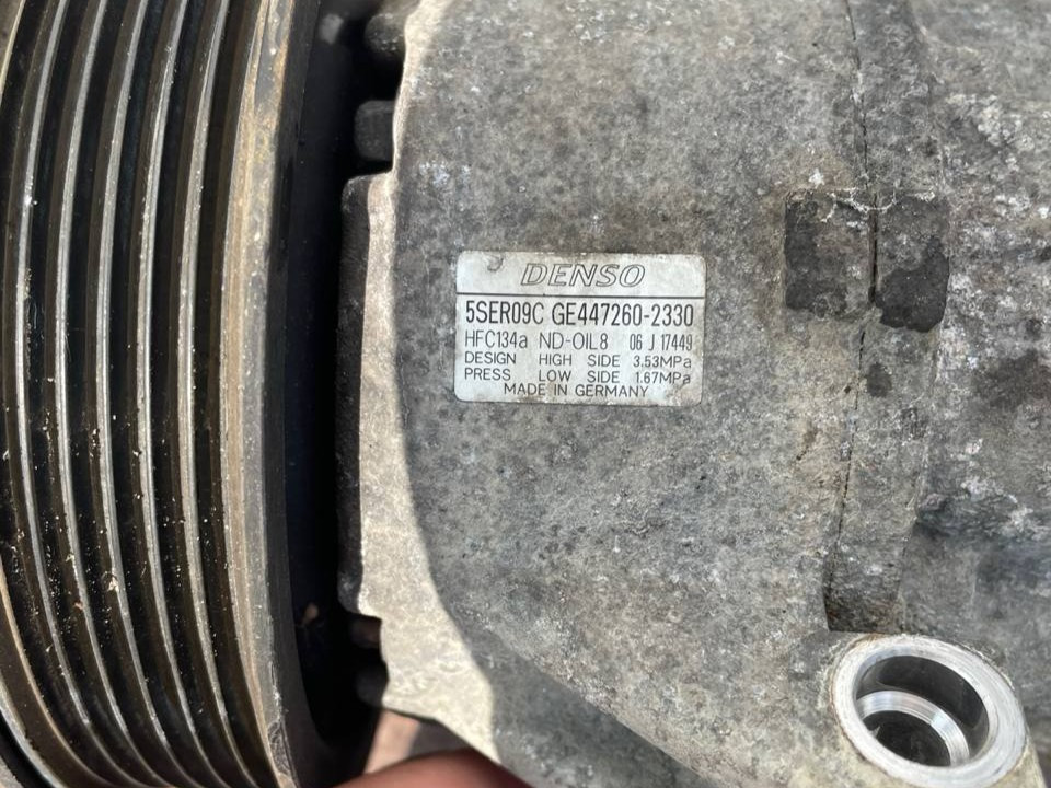 Компресор кондиціонера Toyota Yaris 1.4 D4D 2005-2011 (GE447260-2330) Ковель - изображение 2