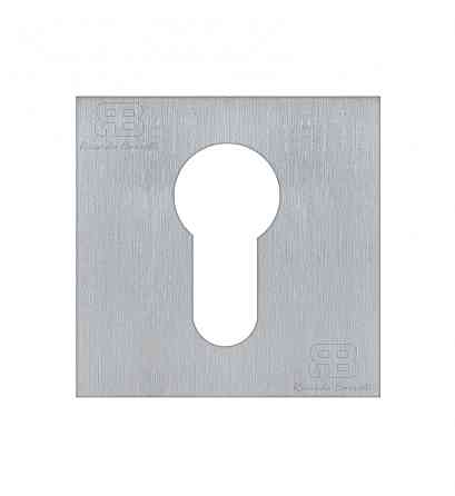 Накладки на циліндр Ricardo Borelli модель Quatro ET 01 SB Брошуване срібло Київ