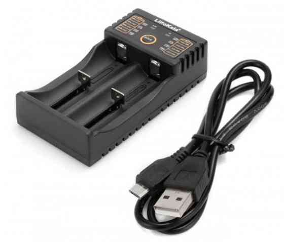 Зарядний пристрій Liitokala Lii-202 на 2 слоти (для Ni-MH, Ni-CD, Li-Ion, LiFePO4) Вінниця