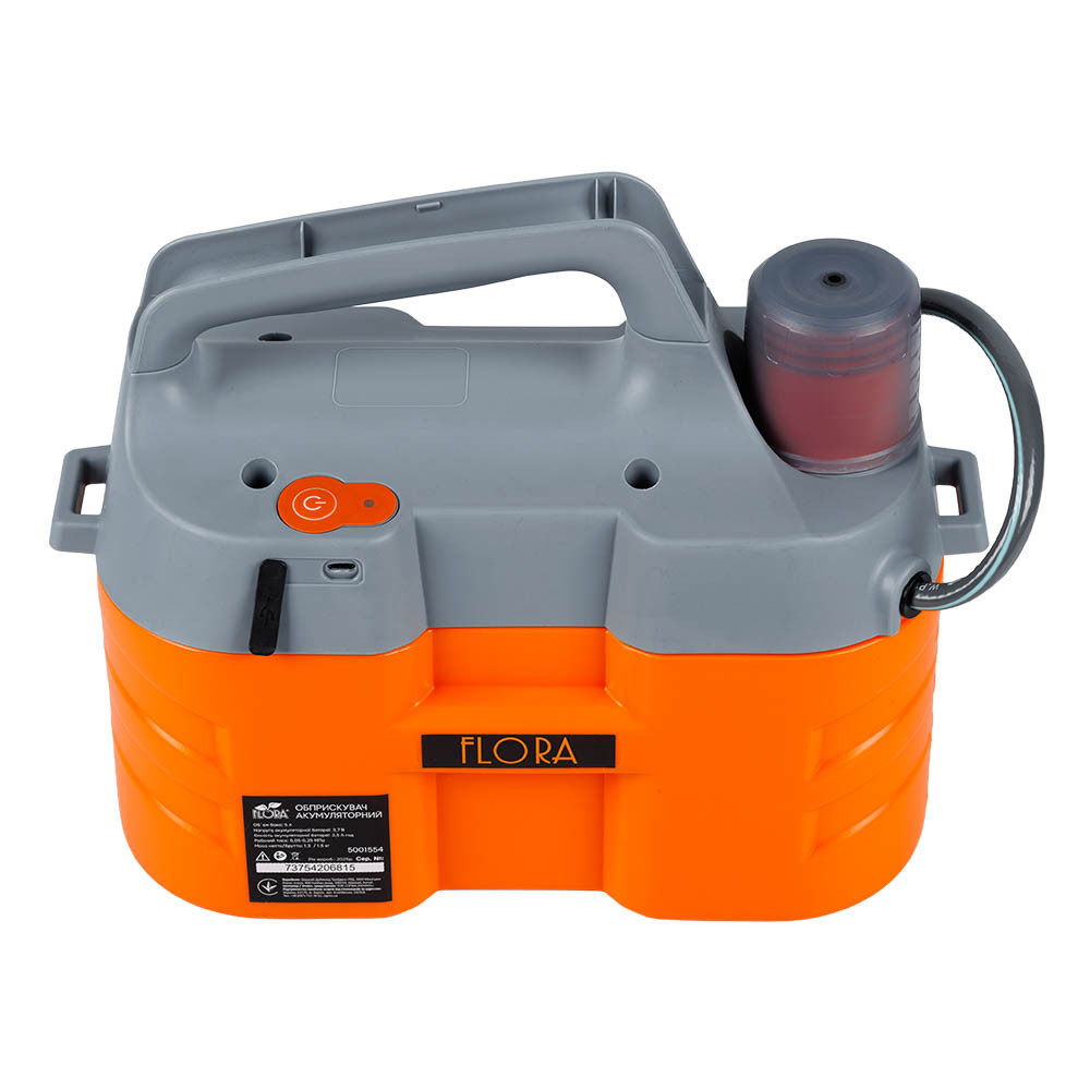Обприскувач акумуляторний 5 л Li-ion FLORA (5001554) Київ - фото 8