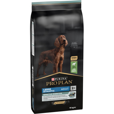 Сухой корм для собак Purina Pro Plan Large Athletic Adult 2+ Sensitive Digestion Для больших пород С ягненком 14 кг (7613035415591) Винница - изображение 6