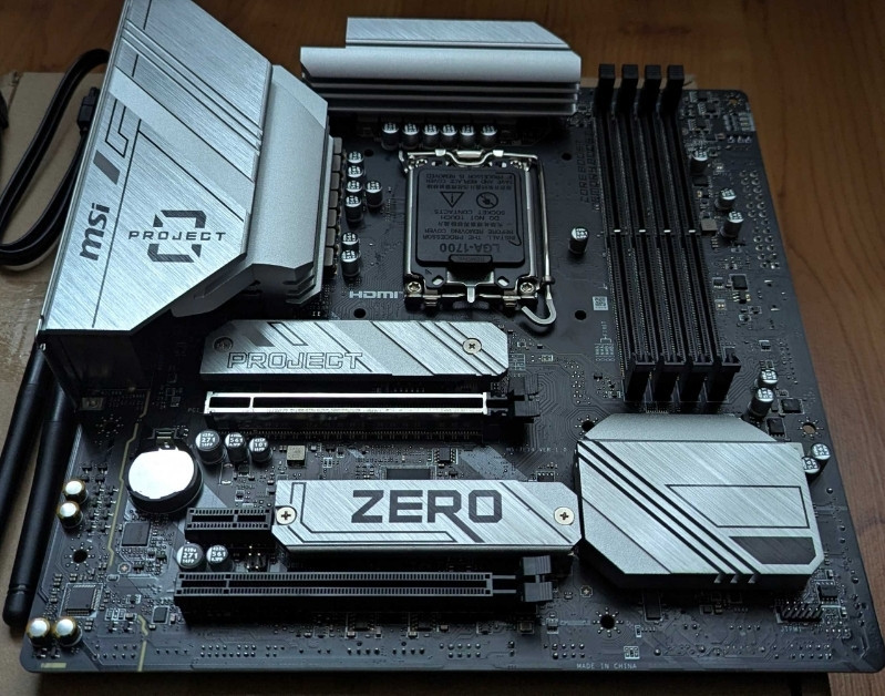 Материнская плата MSI B760M Project Zero mATX DDR5 Киев - изображение 4