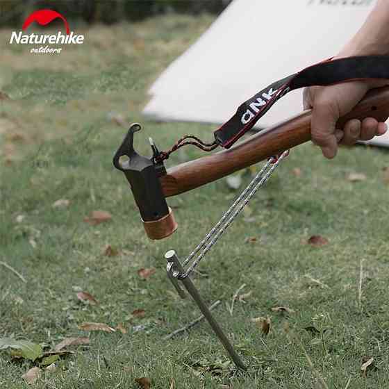 Кілок сталевий Naturehike NH19PJ014, 25 см, сірий Київ