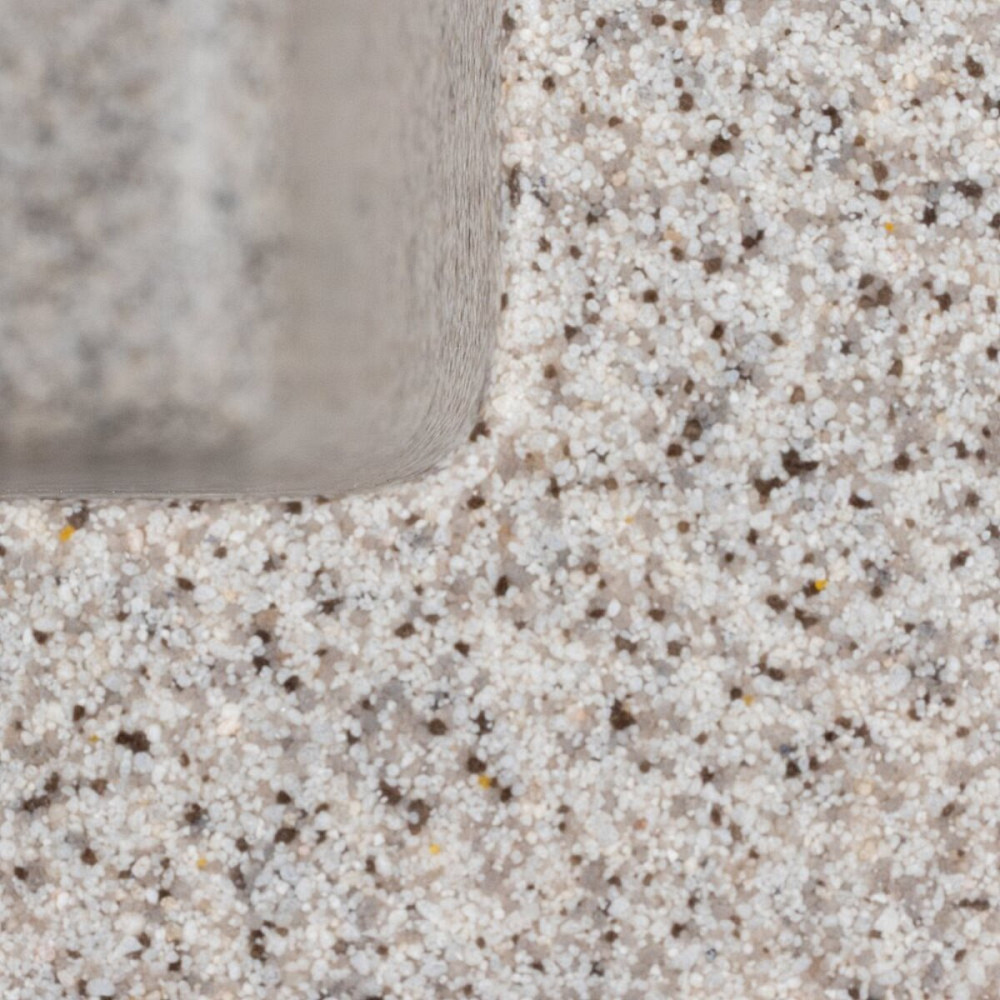 Кухонна гранітна мийка 5444 AMELI VALESO сіра Коломия - фото 6