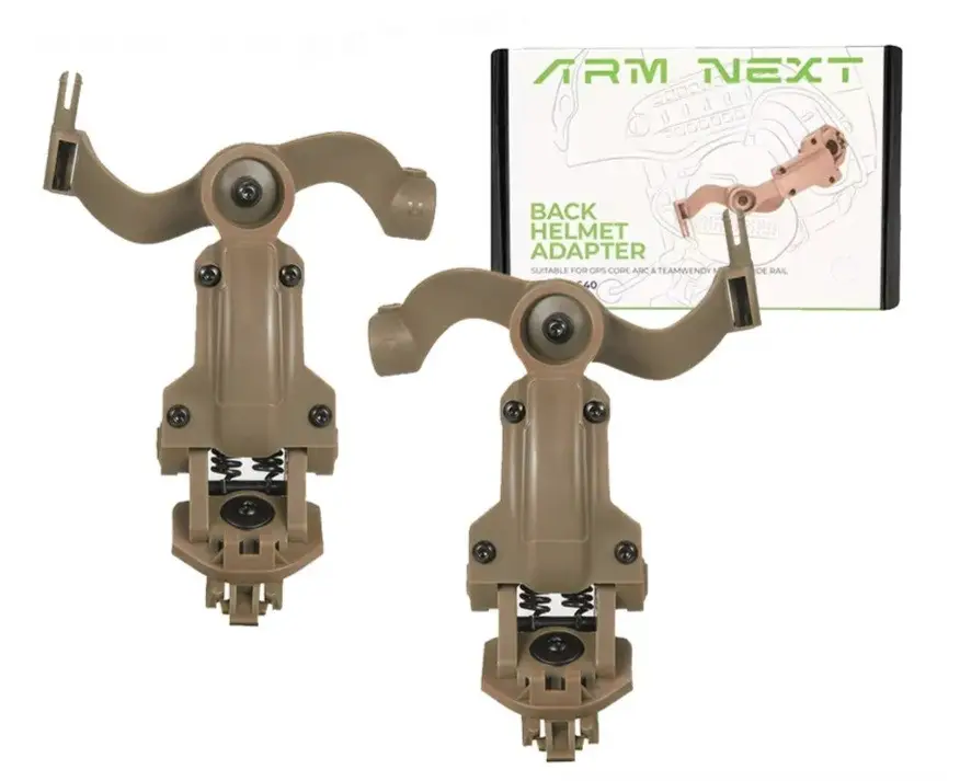 Тактическое крепление чебурашки ARM Next S40 для наушников на шлем (Койот) Винница - изображение 3