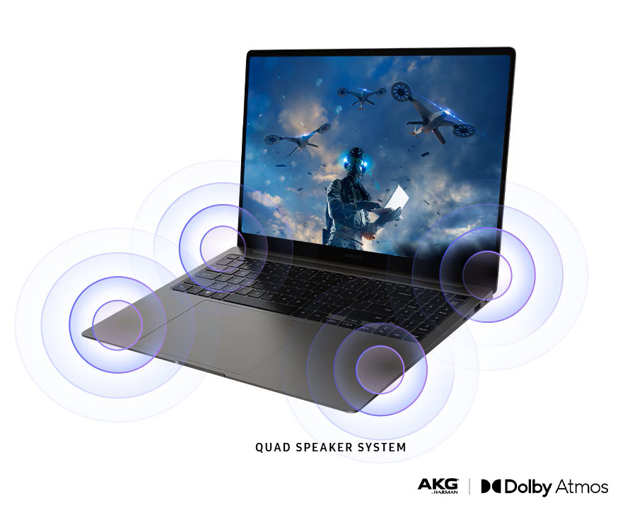 Ноутбук Samsung Galaxy Book3 Pro NP964XFG 16" 3K Dynamic AMOLED 2X 120hz Intel Core i7-1360P 32/512GB SSD Миколаїв - фото 6