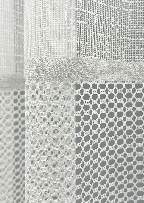 Тюль VR-Textil 1971т Жакард Молочний 400х270 см (42-1002) Київ - фото 4