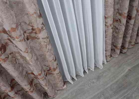 Шторная ткань жаккард 