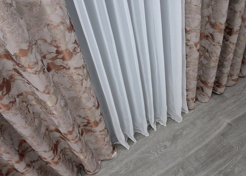 Шторная ткань жаккард 