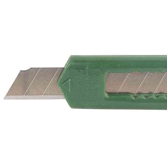 Ніж сегментний лезо 9 мм корпус пластиковий автоматичний замок GRAD (8215215) Київ