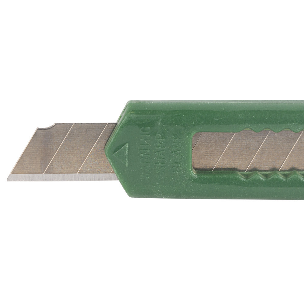 Ніж сегментний лезо 9 мм корпус пластиковий автоматичний замок GRAD (8215215) Київ - фото 5