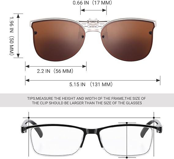 Поляризаційні сонцезахисні окуляри-кліпси TERAISE Луцк - изображение 3